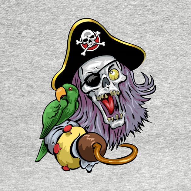 Zombie Pirate Captain by KillerRabbit